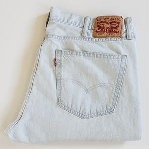 Sky blue Levi's 508 Regular Taper